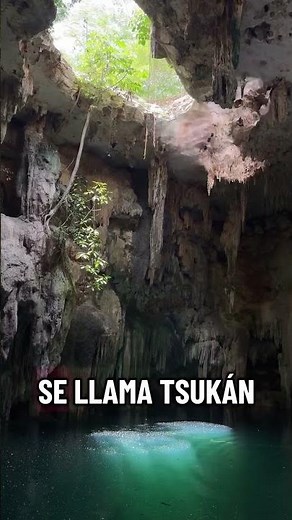 Cenote Tsukán is just 10 minutes from Chichén Itzá! #culture #mexico #travel #adventure #yucatán