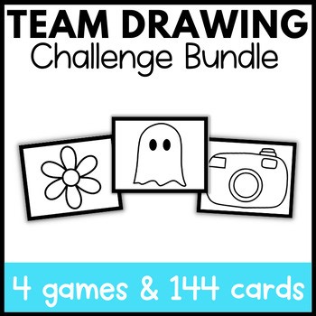 Team-Building Drawing Activity Bundle | Communication & Collaboration Games