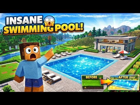 👉 “INSANE Swimming Pool Build 😱 | Minecraft Pool House Tutorial (Step-by-Step)” ‪@SAROJGAMER630‬