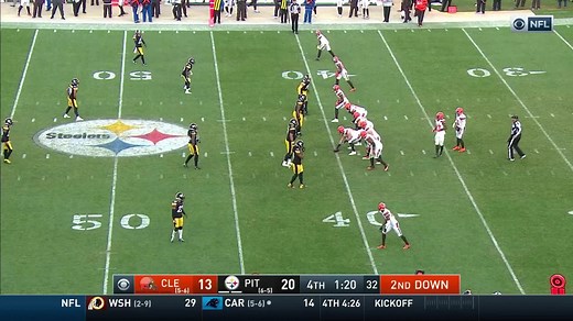 Joe Haden burns former team with diving INT