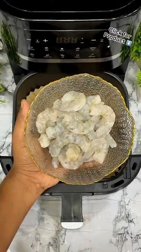 Crispy Air Fryer Prawns | Healthy No Oil Shrimp Recipe in 22 Minutes 🍤