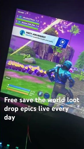 Live save the world giveaway#fortnite #fortnitelive #stw #savetheworld #giveaway