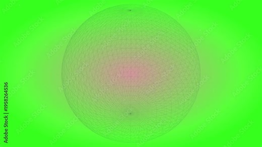 Creating visual patterns with changing colors and shapes in a simple animation