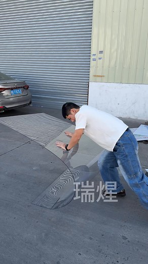 2.6K views · 17 reactions | Polycarbonate board is resistant to smashing and impact. #canopy #carport #building #factory #awning #roof #polycarbonate #buildingmaterial | RuiXing polycarbonate board | Facebook