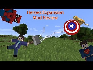 Heroes Expansion Mod Review! Minecraft 1.12.2