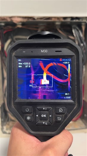 Electric tankless water heaters 👎🏻 #homeinspection #homeinspector #plumbing #waterheater #fire #fyp