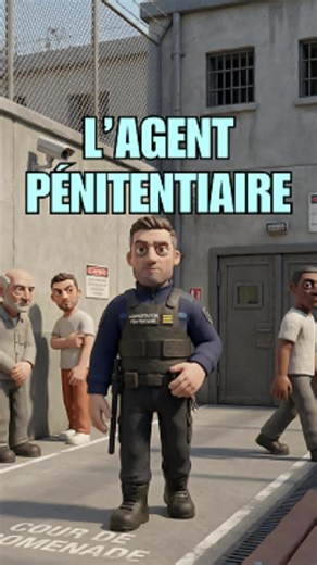 Agent pénitentiaire : surveiller 50 hommes, rentrer chez soi et faire semblant que ça va #agentpenitentiare #surveillantprison #metierdifficile #metier #boulot