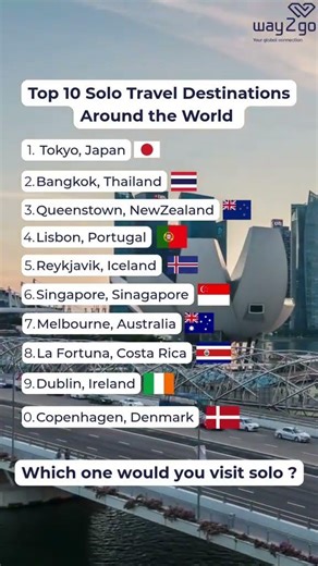 Top 10 Best Solo Travel Destinations 2026 | Easiest Countries for Solo Travelers