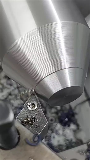 ASMR Precision CNC Turning – Ultra-Smooth Conical Profiling on Solid Aluminum