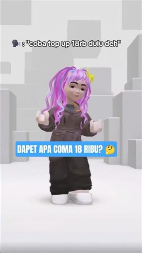 Let's Try Topping Up 18k in Roblox, What Do I Get? 🤔 #roblox