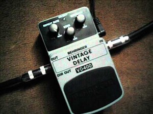 Behringer Vintage Delay VD-400 Demo