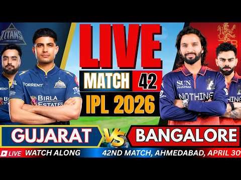 🔴IPL LIVE: Gujarat vs Bengaluru Live match today | IPL Match live | RCB vs GT Live match #ipl