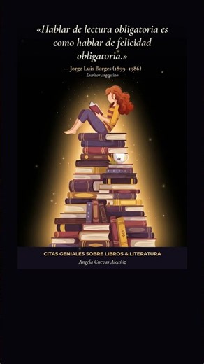 Cita de Jorge Luis Borges sobre los libros