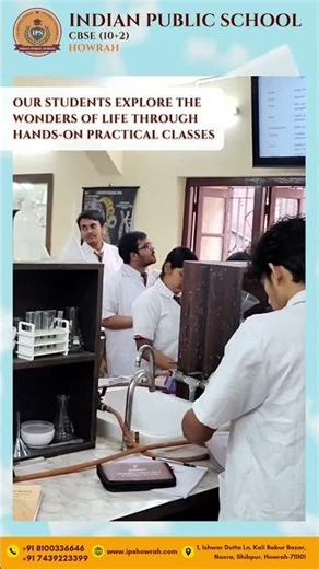 Unlock the wonders of biology at Indian Public School, Howrah!