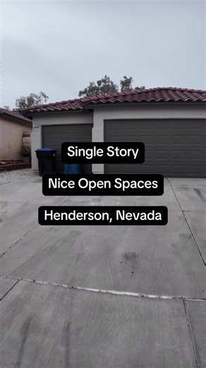 Single Story Nice Open Spaces Henderson, Nevada #lasvegas #nevada #newrenovated