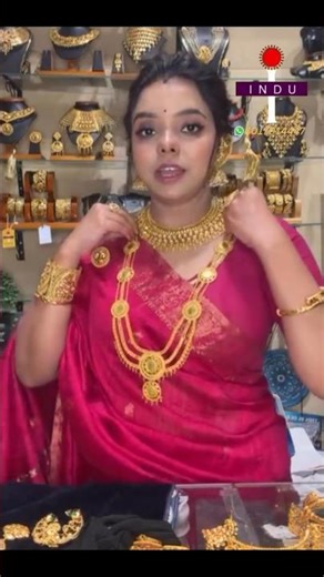 Beautiful Gold plated Jewellery From INDU - Booking number +918017014447