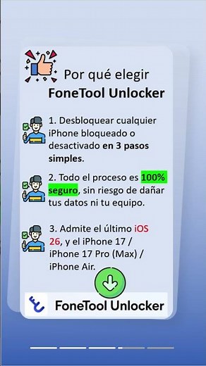 ✅Cómo desbloquear iPhone bloqueado sin PC ni Contraseña|📱 iPhone 15/16/17 #unlock #iphone#password