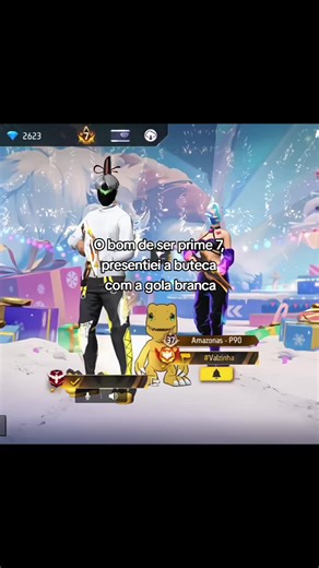 Aventuras no Free Fire com a Gola Branca