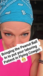 136 reactions · 12 comments | Essential Labor Tips from labor nurse always includes a peanut ball! Labor&Delivery Nurse using peanut ball, flying cowgirl and spinning babies. When you bring the peanut ball in the room, let's have a baby. #laboranddelivery #laboranddeliverynurse #labortips #pregnancytips | Teri Crawford Brown | Facebook