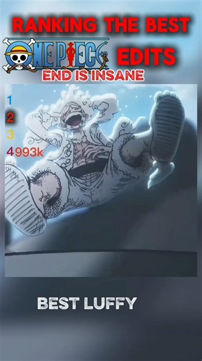 Ranking the best One piece Edits #shorts #viral #anime #usa