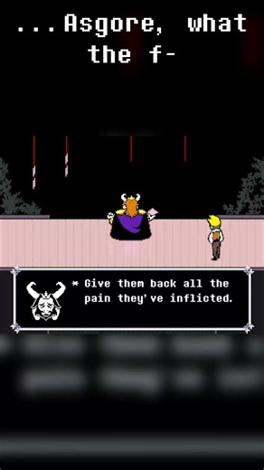 Asgore is tweaking TF out bro #deltarune #deltarunechapter5 #asgore