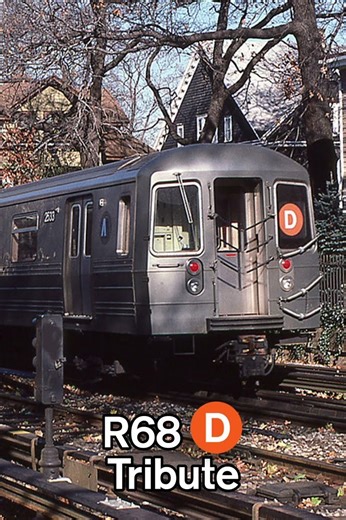 R68 D Tribute #nycsubway #nostalgia #throwback