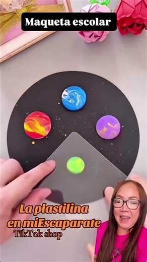 How to make a playdough solar system #crafts #tips #fashion #viral #lifehacks