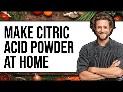 How To Make Citric Acid Powder At Home