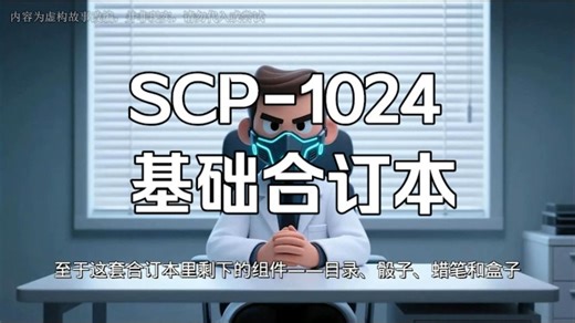 【研究员小E】SCP-1024 基础合订本