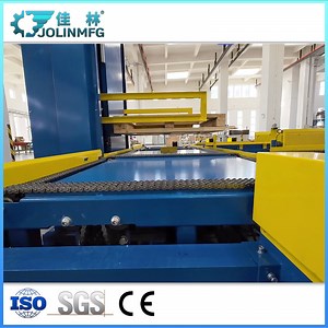 [Hot Item] Empty Pallet Stacker Dispenser Machine Combine with Conveyor