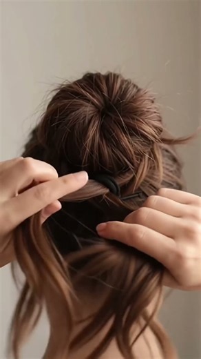 5 minutes hair style #makeup #grow #rozelmakeover #reels #reelsindia #hairstyle #haircare #hair
