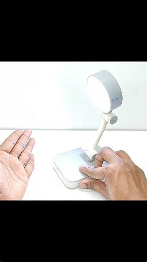 How to make Led Light rechargable table lamp #amazing #diy #shorts