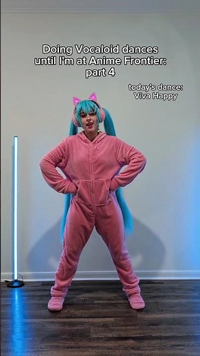 Viva Happy - Mitchie M ✨ VOCALOID dances daily until Anime Frontier! #vocaloid #hatsunemiku #dance