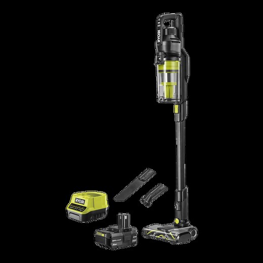 Ryobi 18V ONE  HP Brushless Stick Vacuum 4Ah Kit