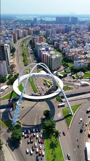 Kolkata, The city of joy #kolkata #drone #dronephotography #kolkatadiaries #biswabanglagate