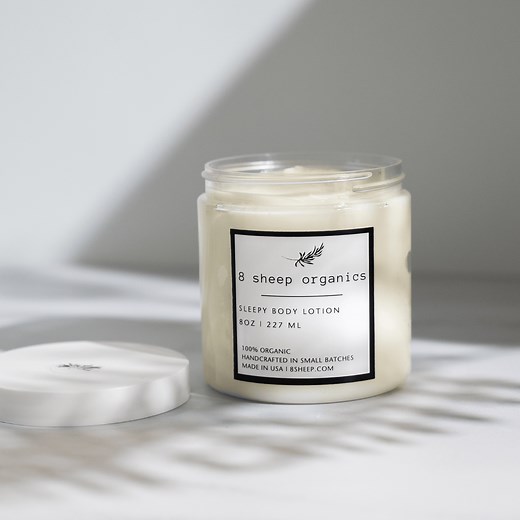 Sleep Lotion | Organic Magnesium Lotion for Pregnancy | 8 Sheep