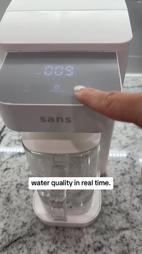 Water so pure you can taste it: the NEW Sans Water Purifier is ready to join the family, bringing crystal clear, ultra pure water with no installation necessary. | Sans