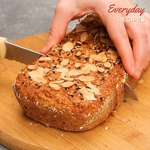 Healthy and delicious oatmeal bread for breakfast | Everyday Recipes