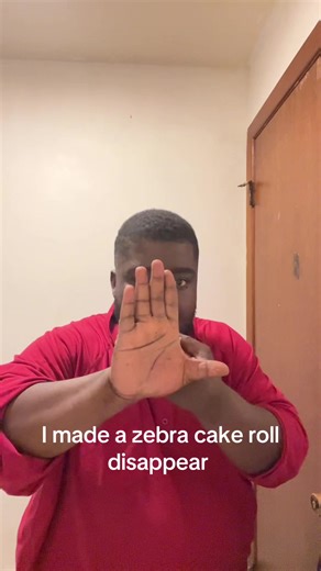 Disappearing Zebra Cake Roll Recipe