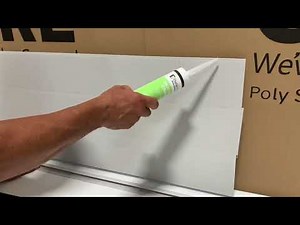 How to Install bullnose trim and corner caps