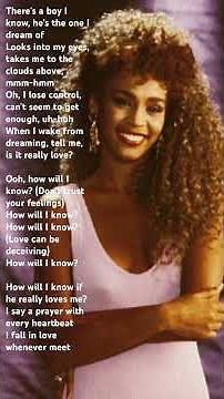 Whitney Houston - how will I know