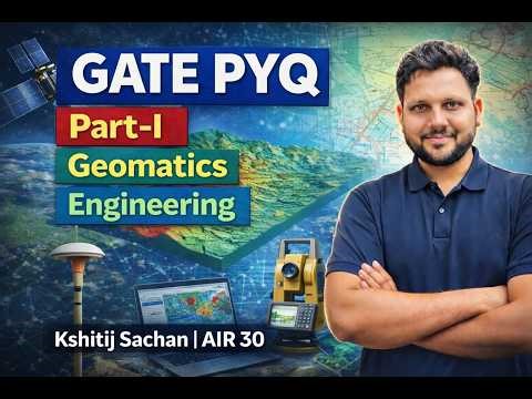 GATE I Geomatics Engineering I PYQ I 2022 MCQ 1 Mark (Part-A) I Kshitij Sachan