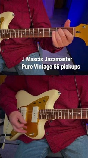 JAZZMASTER PICKUPS COMPARED - Stock Squire vs Fender Pure Vintage 65s #short #jazzmasters