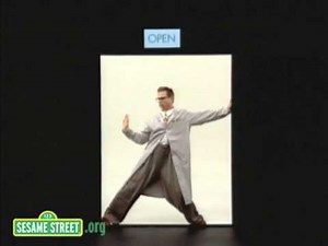 Sesame Street: Professor TV: Open & Closed