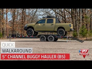 5" Channel Buggy Hauler (B5) Quick Walkaround