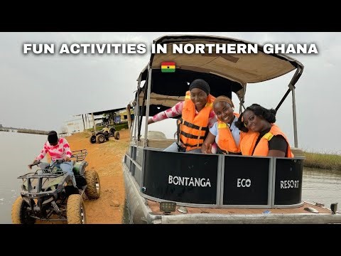 UNPOPULAR RESORT FOR QUADBIKING IN NORTHERN GHANA || Places to Visit in Ghana 🇬🇭