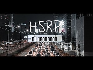 High Security Registration Plate (HSRP) - How to get it in Karnataka/India