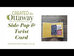 How to Make a Side Pop & Twist Card | Easy Wow-Factor Papercraft Tutorial‪@createdtheottaway‬