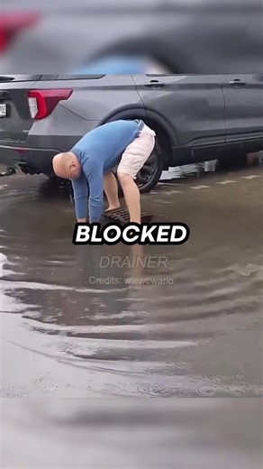 A street drain unclogging with interesting ending | Cleaning house