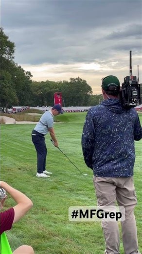 The Greatest Ryder Cup Shot EVER Caught on Camera! #rydercup #live #golf #usa #europe #event #wow